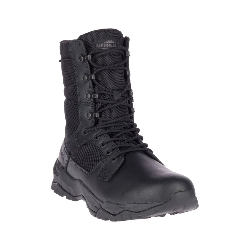 Bottes Merrell MQC Patrol Waterproof Noir Femme | T.X.DSFF